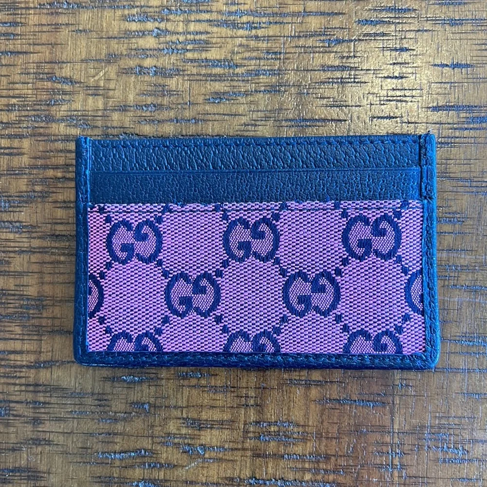 Gucci monogram card holder - Picture 2 of 16